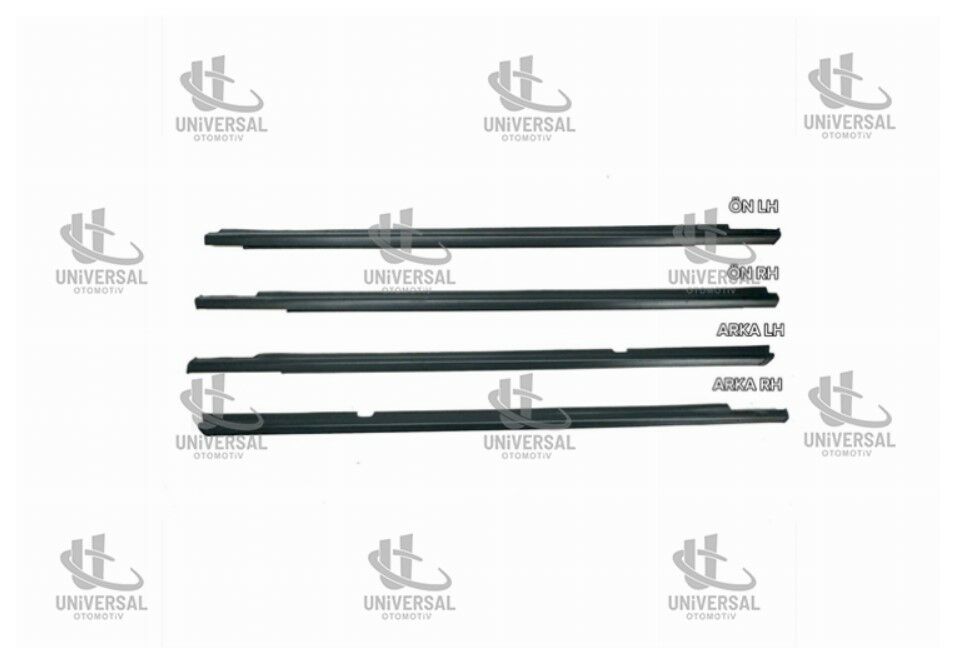LANCER 07-09 DIŞ ÖN LH ÇITA CAM SIYIRICI FİTİL (SİYAH)