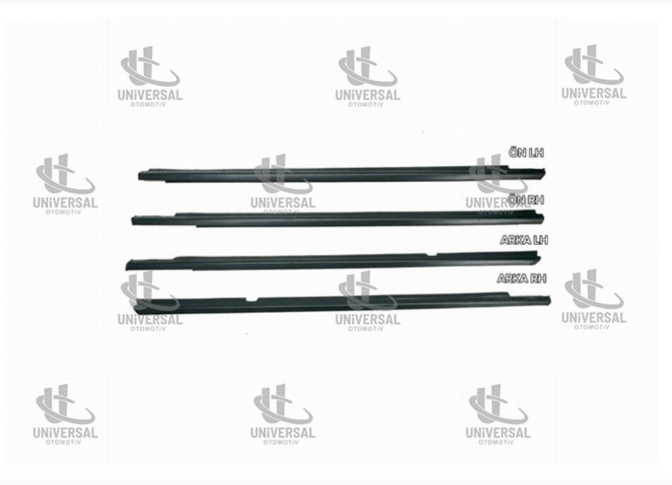 LANCER 07-09 DIŞ ARKA LH ÇITA CAM SIYIRICI FİTİL (SİYAH)