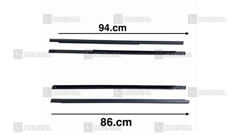 Lancer 99-05 Çıta Cam Sıyırıcı Fitil Ön/Arka LH/RH (Set)