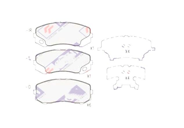 Canter Fuso FE730 Ön Balata