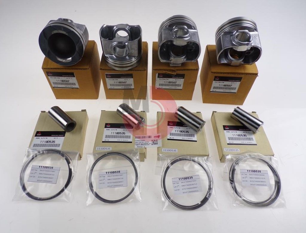 Mitsubishi L200 CR SU 2016 Piston Segman Std. Orj.(4N14)(19-22) (1 Araçlık Takım)