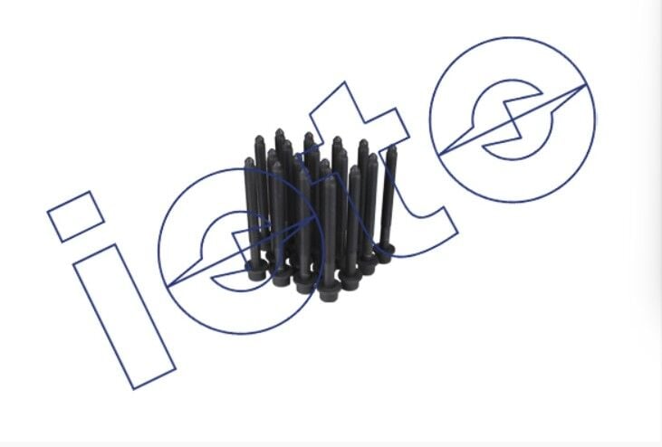 Nissan Navara/Skystar 2.5D 16V YD25DDTI 2002-> Silindir Kapak Saplaması Seti (18 Adet) IOTO