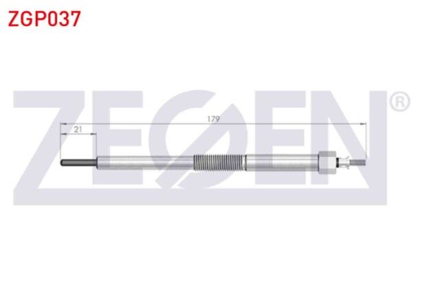 Nissan Navara (D22) 2.5DCI 1997-2004 / Navara (D40) 2.5DCI 2005-2015 / Pathfinder (R51) 2.5DCI 2005- / X-Trail (T30) 2.0DCI 2001-2007 Kızdırma Buji 11V