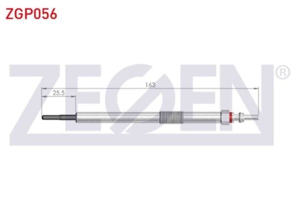 Mercedes Vito (W447) 109-111CDI 2014- / Mercedes C Serisi (W205) C180 BlueTec 2014- / Nissan Navara NP300 (D23) 2.3DCI 2015- Renault Master III (FV) 2.3DCI 2010- Kızdırma Buji 4,6V