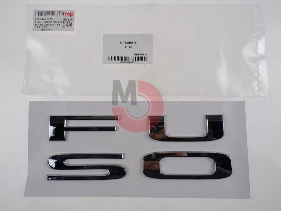 MITSUBISHI FUSO-EURO5 AMBLEM FUSO NİKEL