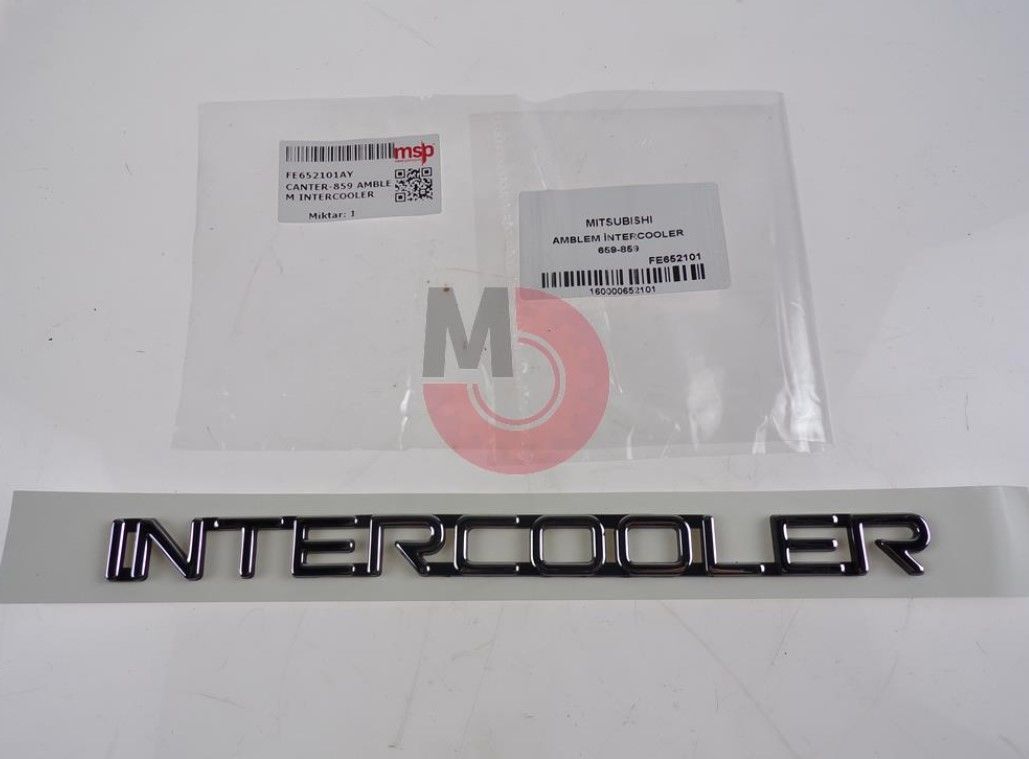 MITSUBISHI CANTER 859 AMBLEM İNTERCOOLER