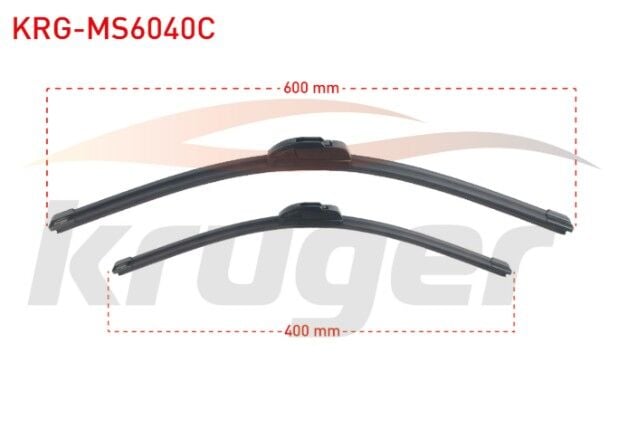 Renault Fluence (L38)/Latitude/Hyundai I20 (PB)/Kia Cerato (FE)/Mazda 2 (DY)/Lancer/Navara (D23M)/Ssangyong Tivoli/Toyota Corolla (E12)/Suzuki Vitara (LY) Araç Bazlı Silecek Seti 600-400mm