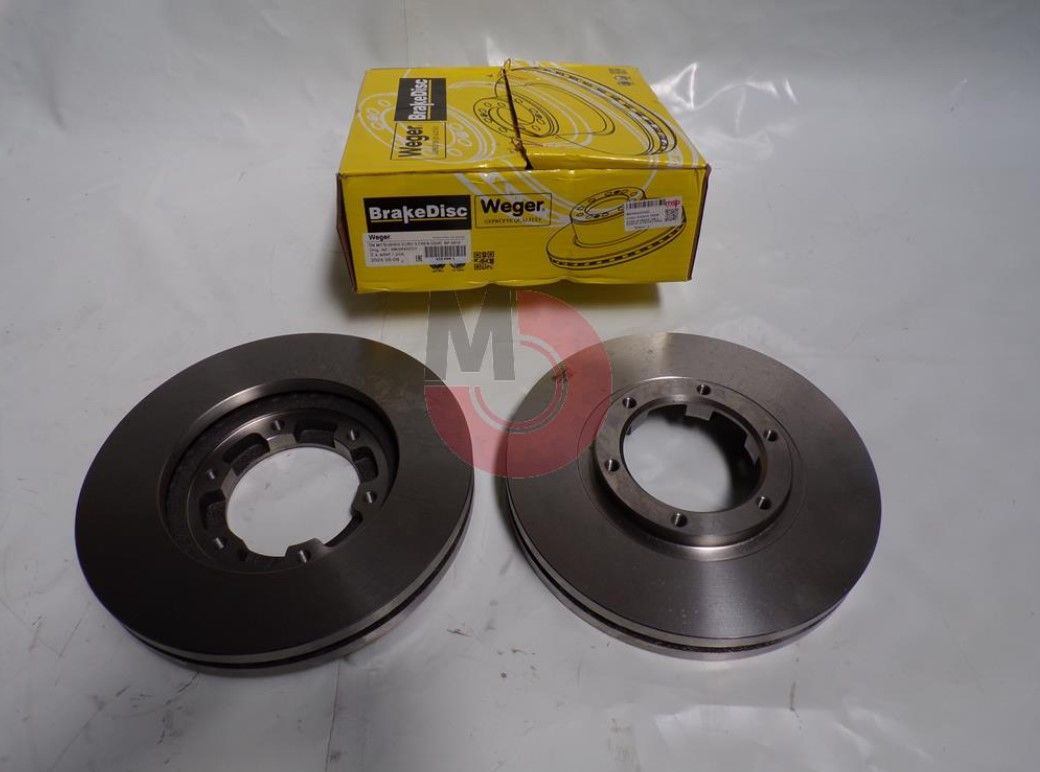 Mitsubishi Fuso Euro 5 Fren Disk Aynası Ön (Euro5-Euro6) Weger