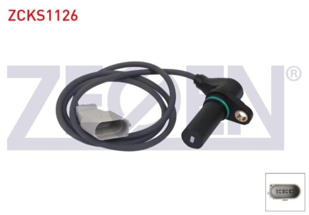 VW PASSAT B5.5 1.9 TDI 2000-2005 / AUDI A4 B5 1.9 TDI AJM 2000-2000 / A6 C5 1.9 TDI AFN, AVG 1997-2000 / SKODA SUPERB I 1.9 TDI AVF, AWX 2001-2008 KRANK DEVIR SENSORU KABLOLU 1000 mm