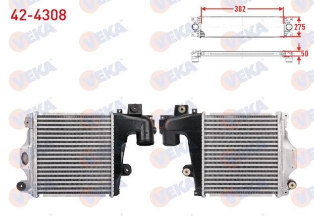 Toyota Hilux VII Pick Up (_N2_) 3.0 D-4D 2011-2015 Turbo Radyatörü (Intercooler)