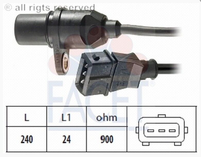 Accent 95-99/Elantra 96-00 Sensör Krank Pozisyon (3 Fişli)