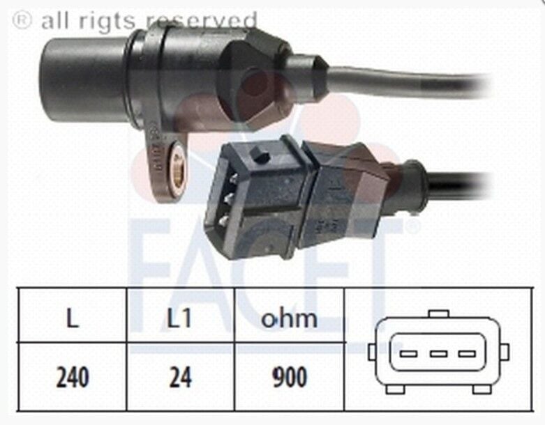 Accent 95-99/Elantra 96-00 Sensör Krank Pozisyon (3 Fişli)