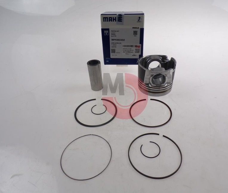 D-MAX Piston Tk. 0,25 (EURO4 - 4JJ1) (Otomatik)(Segmanlı)(Mahle-IZUMI)