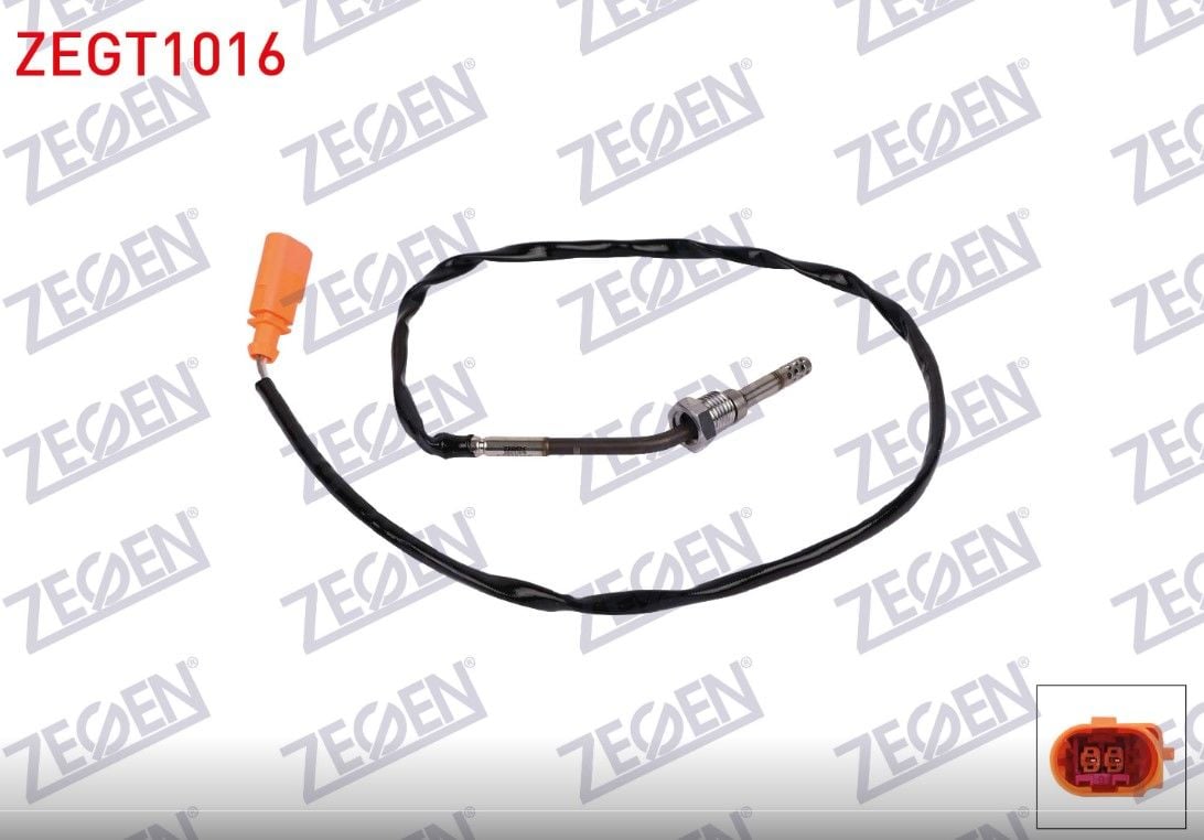 AUDI A1 1.6 TDI 2010-2015 / SEAT IBIZA IV 1.2 TSI 2010-2012 / SKODA FABIA II 1.6 TDI 2011-2015 / POLO V 1.6 TDI 2011-2015 EGT SENSORU