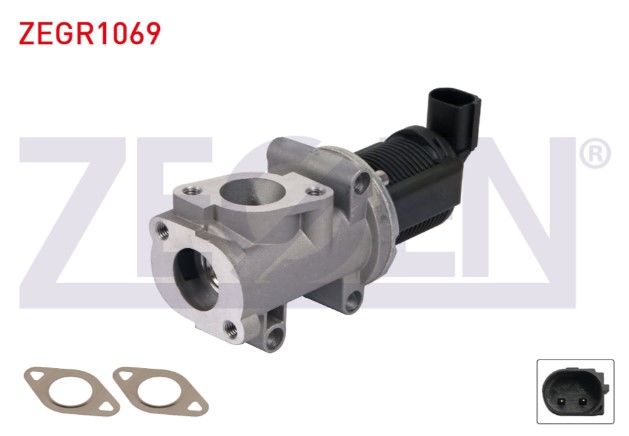 ALFA ROMEO 159 (939_) 1.9 JTDM 8V (939 A1.000) 2005-2011 / OPEL VECTRA C 1.9 CDTI (Z 19 DT) 2004-2009 / ZAFIRA / ZAFIRA FAMILY B 1.9 CDTI (Z 19 DTL) 2005-2010 EGR VALFI 2 PIN