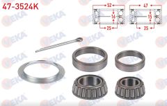 RENAULT 12 / TOROS 1.3 - 1.4 1971-2000 ARKA TEKERLEK RULMAN KITI E.M 52X25X16 / 47X25X15