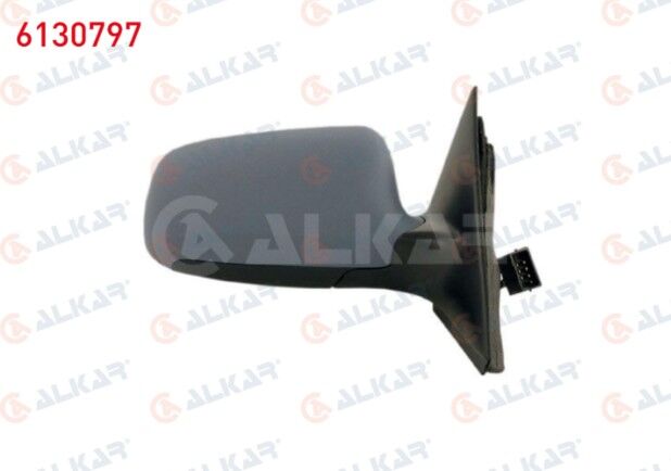 Audi A6 1997-2005 Dış Dikiz Aynası Sağ Elektrikli Isıtmalı Astarlı Katlanır 10 Pin