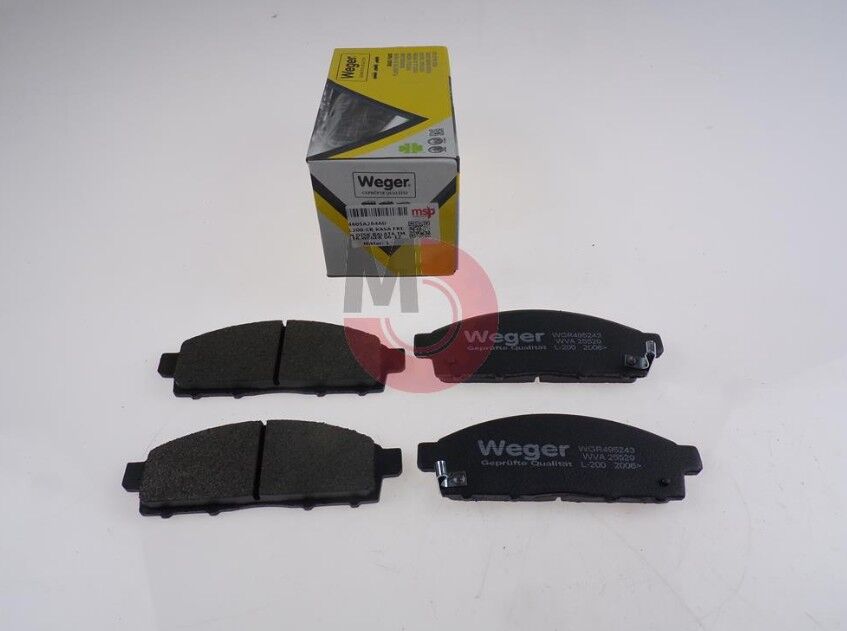 Mitsubishi L200 CR SU 2016 Fren Disk Balata TM.TK.WEGER 06-12