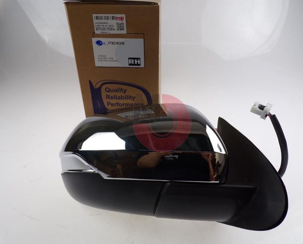 MITSUBISHI L200 CR SU 2016 AYNA DIŞ DİKİZ (RH) NİKEL ELEKTRİK SİNYALLİ 7 FİŞ (2019--)