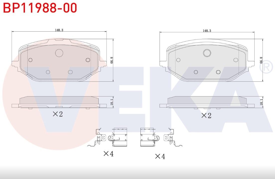 PEUGEOT PARTNER 2021-/ 308 III 2021-/ 508 II 2019-/ RIFTER 2019-/ CITROEN BERLINGO 2021-/ DS 4 II 2021-/ OPEL ASTRA L 2021-/ COMBO E 2019-/ GRANDLAND 2017- FREN BALATA ON