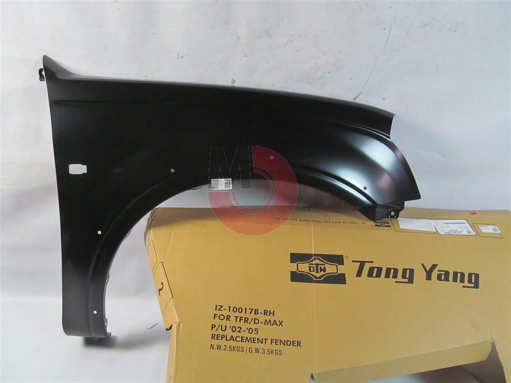 Dmax Çamurluk Sacı Ön Dış R 2004 2007 Dodik Sinyal Delikli