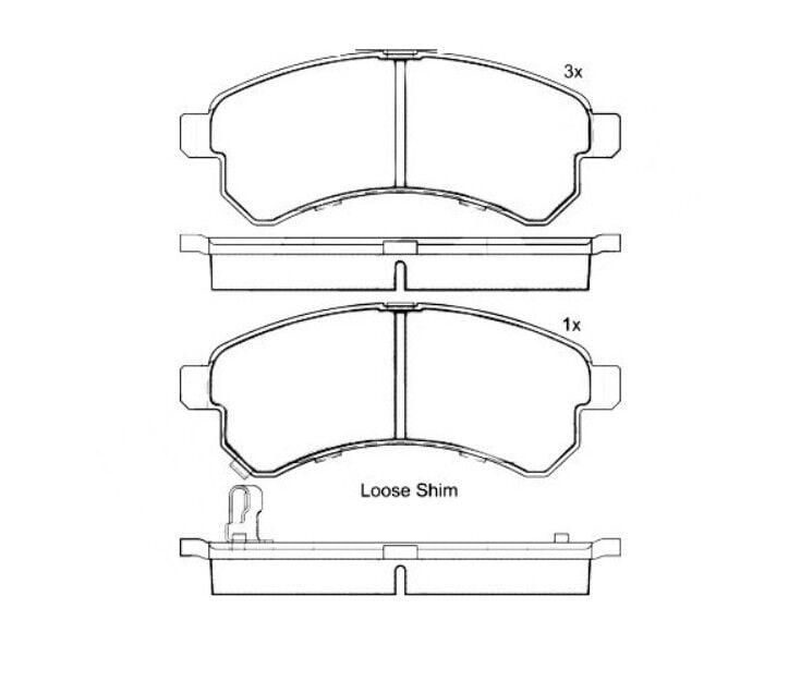 Tata Vista Ön Balata