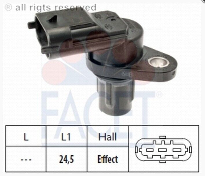 Accent Era/Getz/I30/Picanto/Matrix/Rio/I20/Ceed (Dizel) (Facet) Sensör Eksantrik Pozisyon