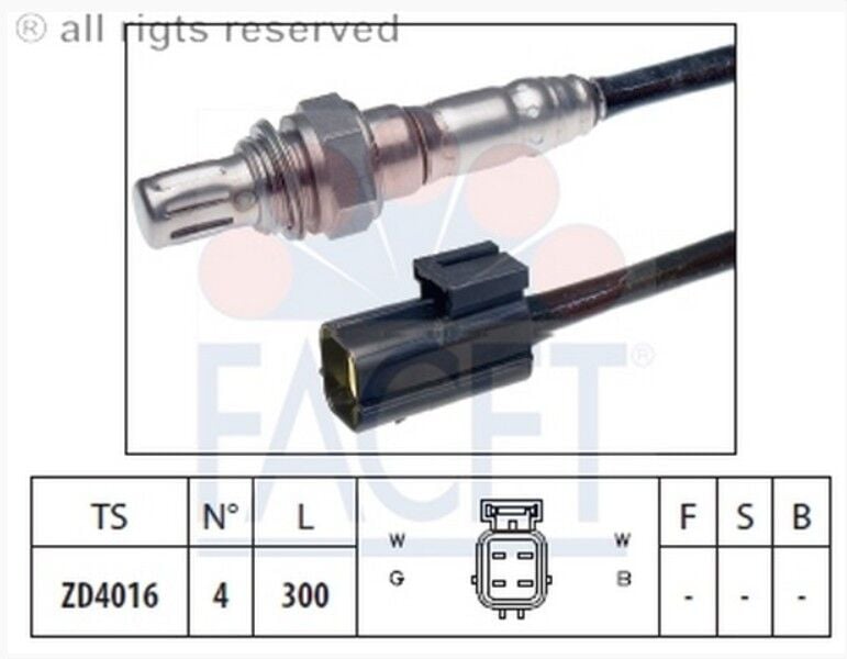 Accent 95-00 1.3 12V Sensör Oksijen (Facet)