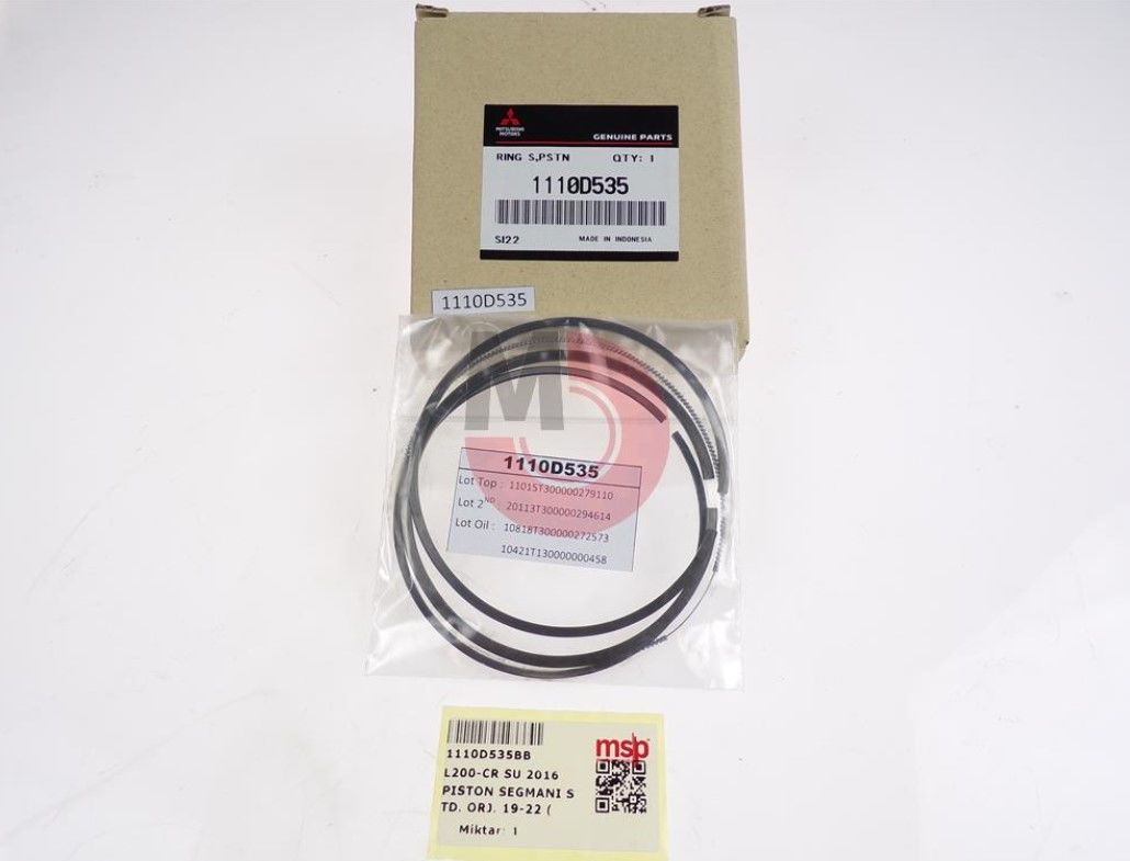 Mitsubishi L200 CR SU 2016 Piston Segmanı Std. Orj. (4N14)(19-22)(Adet)