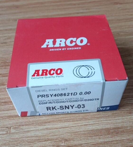 Actyon Sports/Kyron 2.0L Segman Tk.Std 86.20mm Dizel D20T