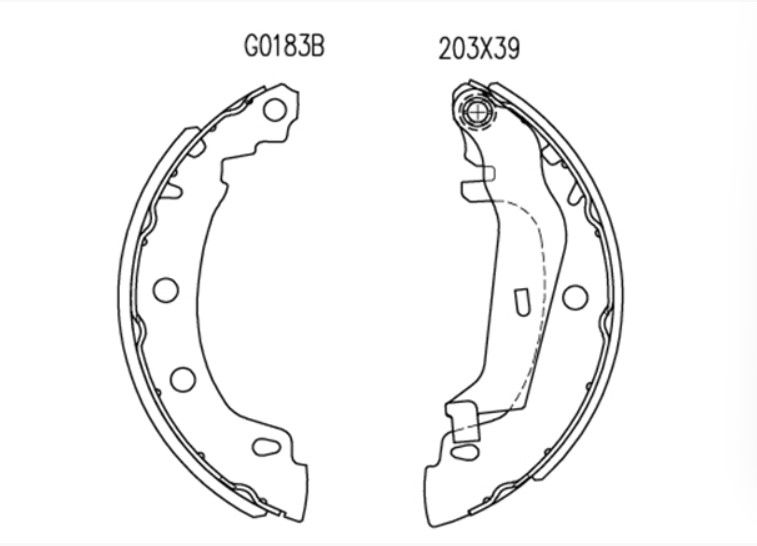 CHERY TIGGO ARKA EL FREN BALATASI PABUC
