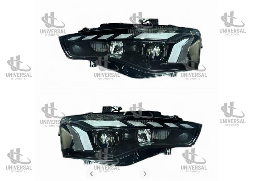 AUDI A5 12-15 Far (Tuning) Zenon + Led (Takım) (Mavi-Sarı-Beyaz Işık)