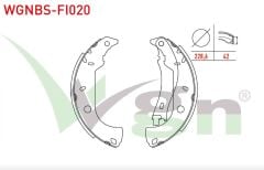 FIAT TEMPRA SW 1.6i LEVYELI 228,6X42 mm 1992-1999/FIAT TEMPRA 2.0i 1992-1999 FREN PABUC BALATA ARKA