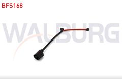 AUDI Q7 (4LB) 2006-2015 BALATA IKAZ KABLOSU SOL-SAG ARKA 275mm