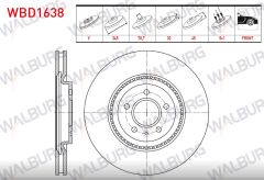 OPEL INSIGNIA B (Z18) 18 JANT 2017- FREN DISKI ON HAVALI 5 BJN 345X30X70,7X45