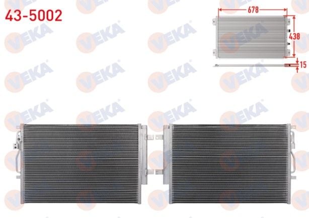 Chery Omoda 5 (T19C) / Tiggo 7 Pro (T1E) / Tiggo 8 Pro (T1D) 1.6 T-GDI 2022- Klima Radyatörü