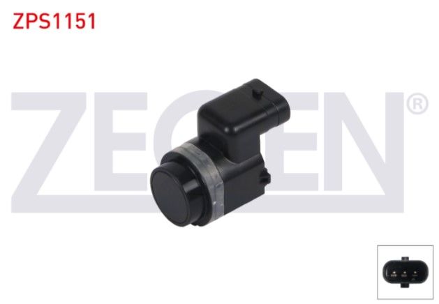 OPEL VIVARO A 2001- / KANGOO EXPRESS 2013- / NISSAN MICRA III 2003-2010 PARK SENSORU ARKA