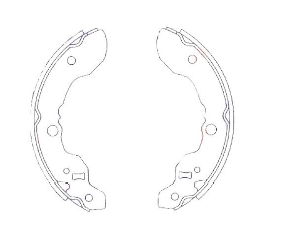 Carry 1,0C 96-98/DFM 1.1C-1.3C Arka Fren Pabuc