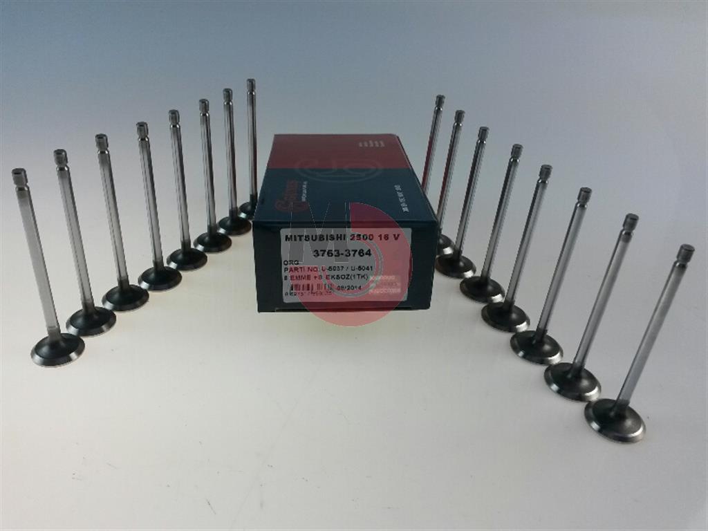 MITSUBISHI L200 CR SÜBAP EMME + EGZOZ 16 LI TAKIM STD GÜNEŞ