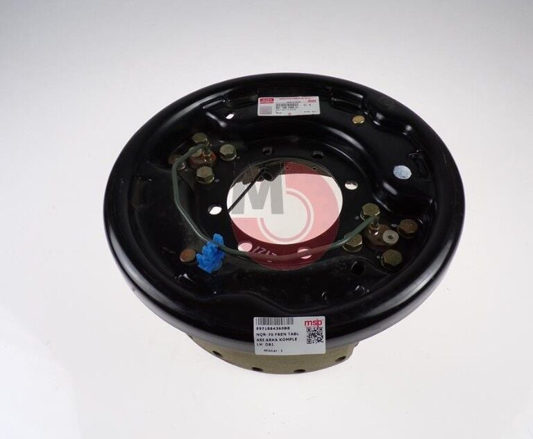 NQR 70 Fren Tablası Arka Komple LH Orj.