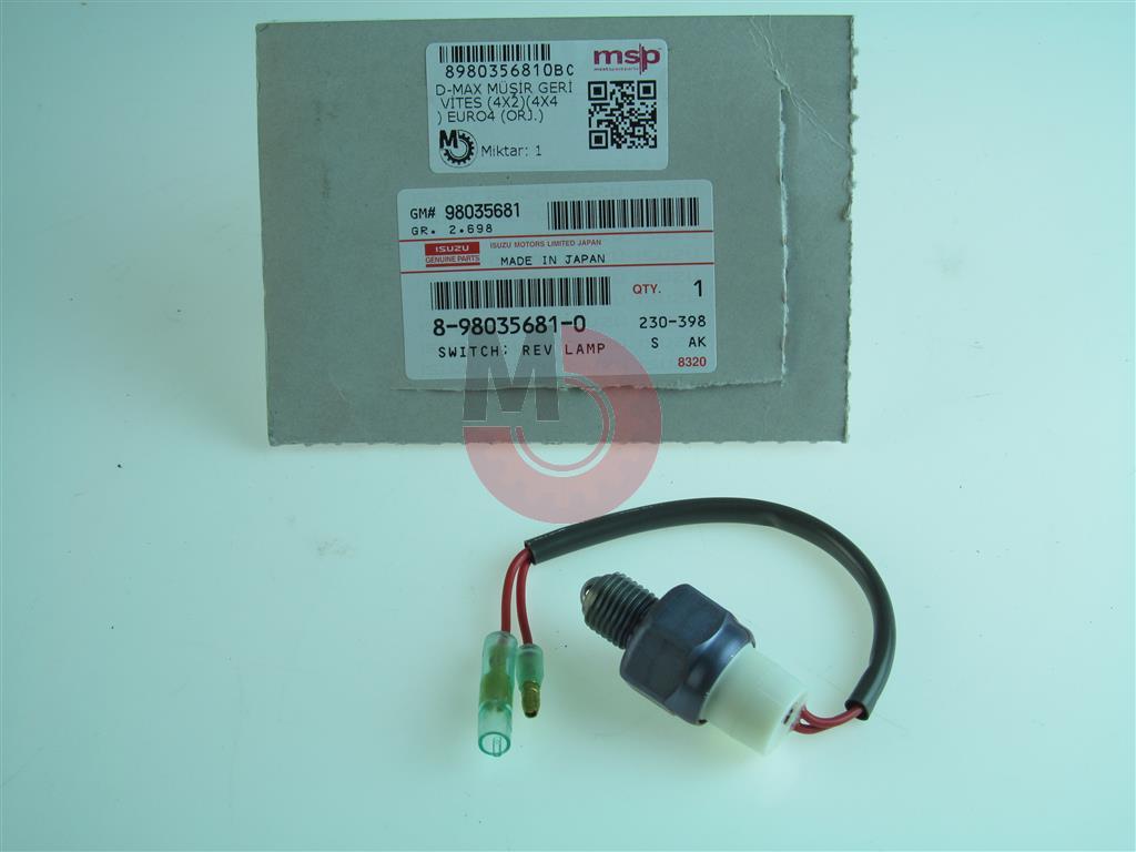 D-MAX Müşür Geri Vites (4X2)(4X4) (EURO4) Orj. TFS Arazi Müşürü 5824400190