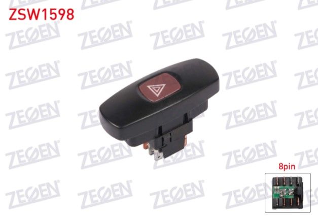 FIAT BRAVA 1995-2002 / MAREA 1995-2002 FLASOR ANAHTARI 8 PIN