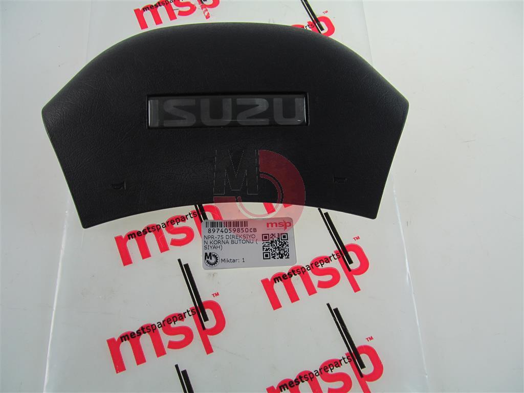 Npr75 Direksiyon Korna Butonu Siyah 8974059850