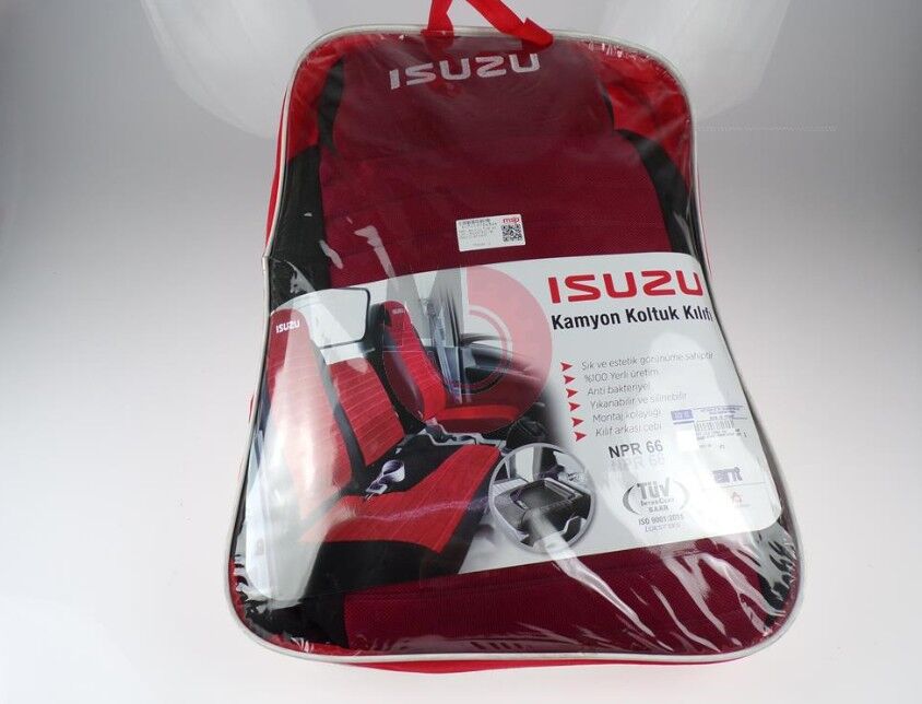 NPR 66 Koltuk Kılıfı (Bordo-Siyah)
