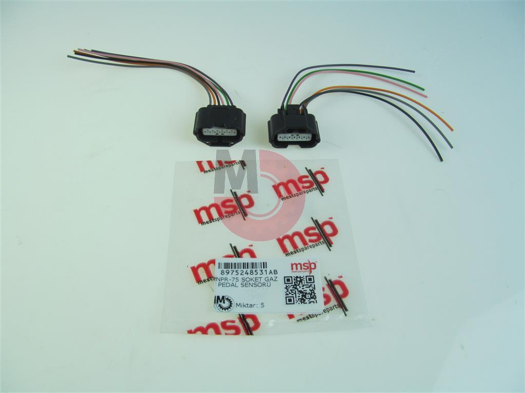 H-100 GAZ PEDAL SENSÖRÜ UZATMA KABLOSU SORENTO 02-09