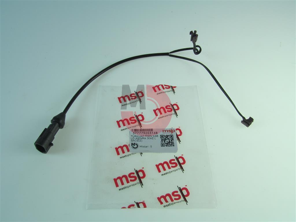 Npr75 Fren Kablo Aşınma İkaz Kablosu Sol Sacsız 3777792031