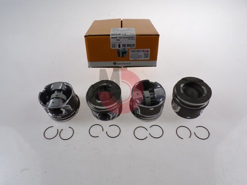 L200 CR SU 2016 Piston Std.Kısa 0.20 (Goetze) Segmanlı 4N15