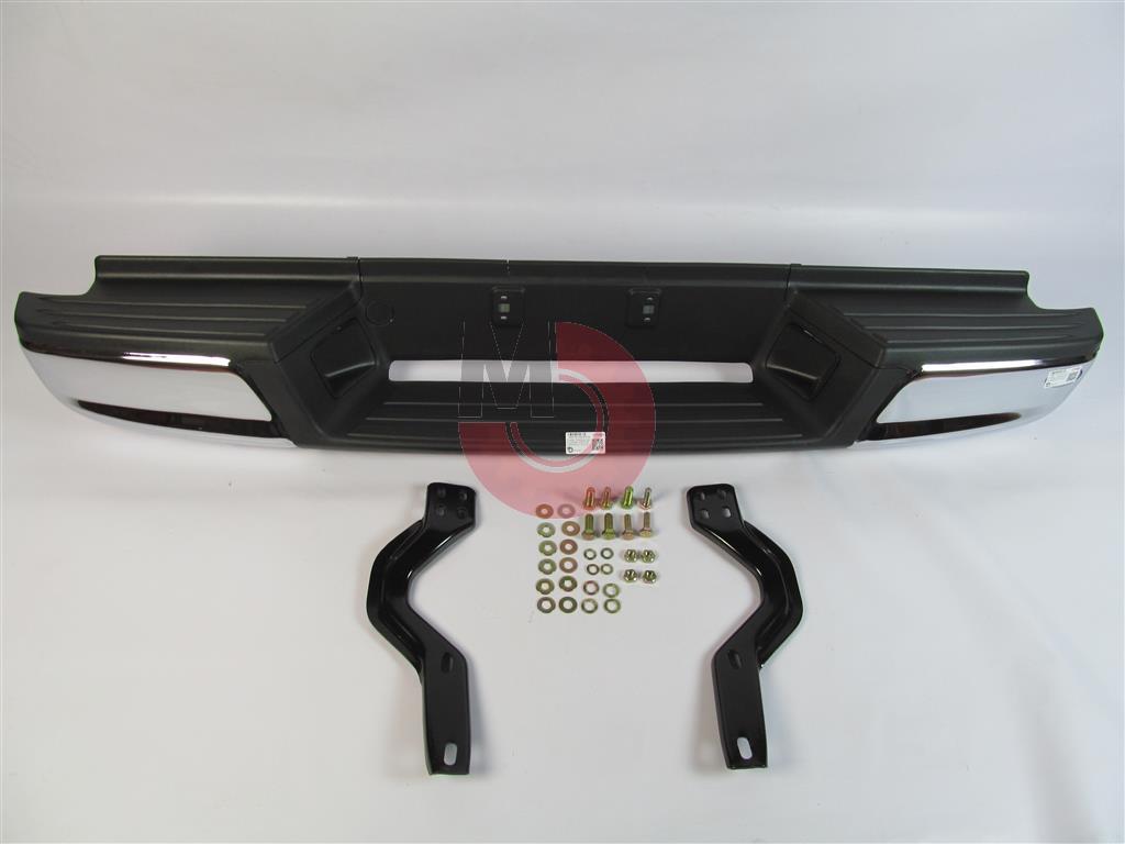 D-MAX Tampon Arka Krom Lastik Basamaklı 2010