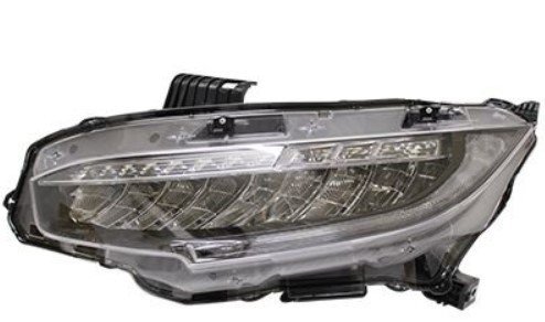 Honda Civic Far Sağ 17-Benzin Led : Motor Üzerinde