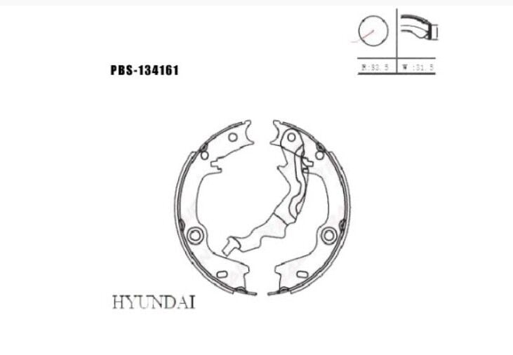 Accent Era 06-11/Rio 05-11/Cerato 10- El Fren Balata